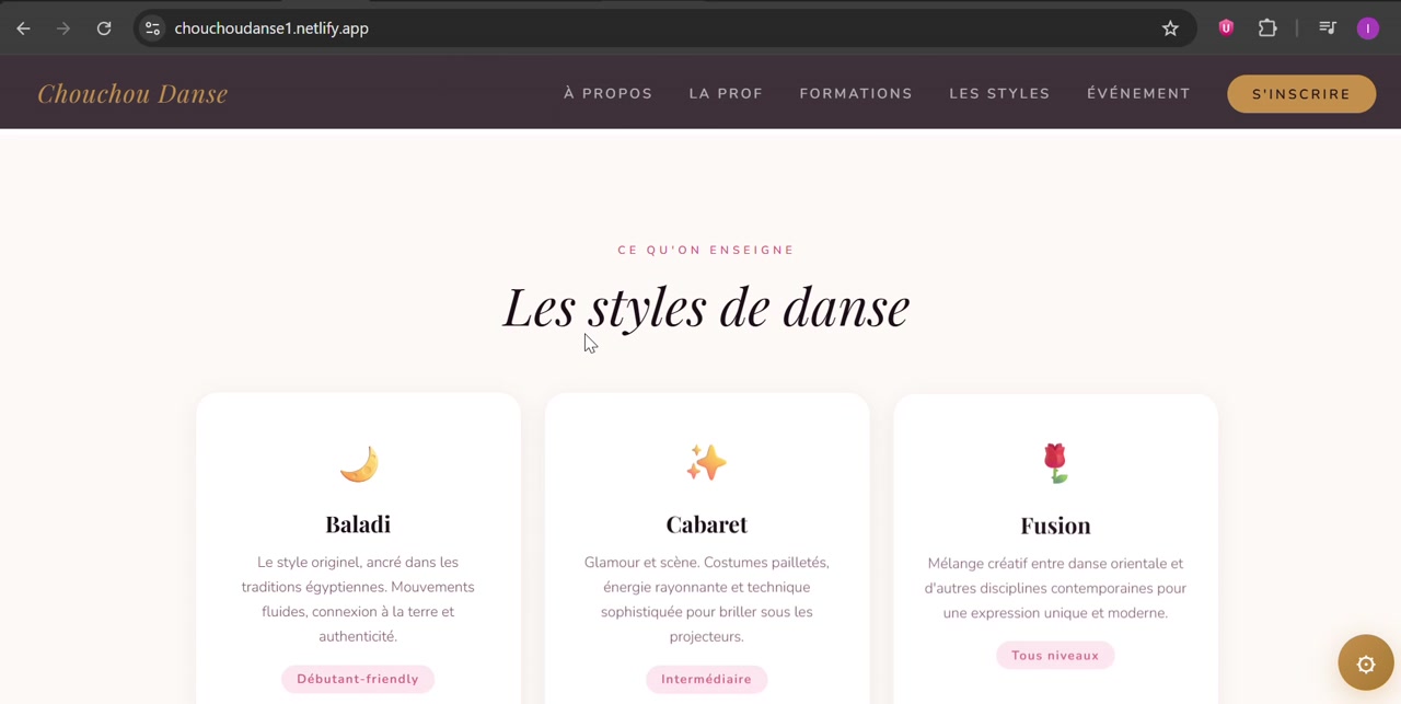 Chouchou Danse – École de danse orientale
